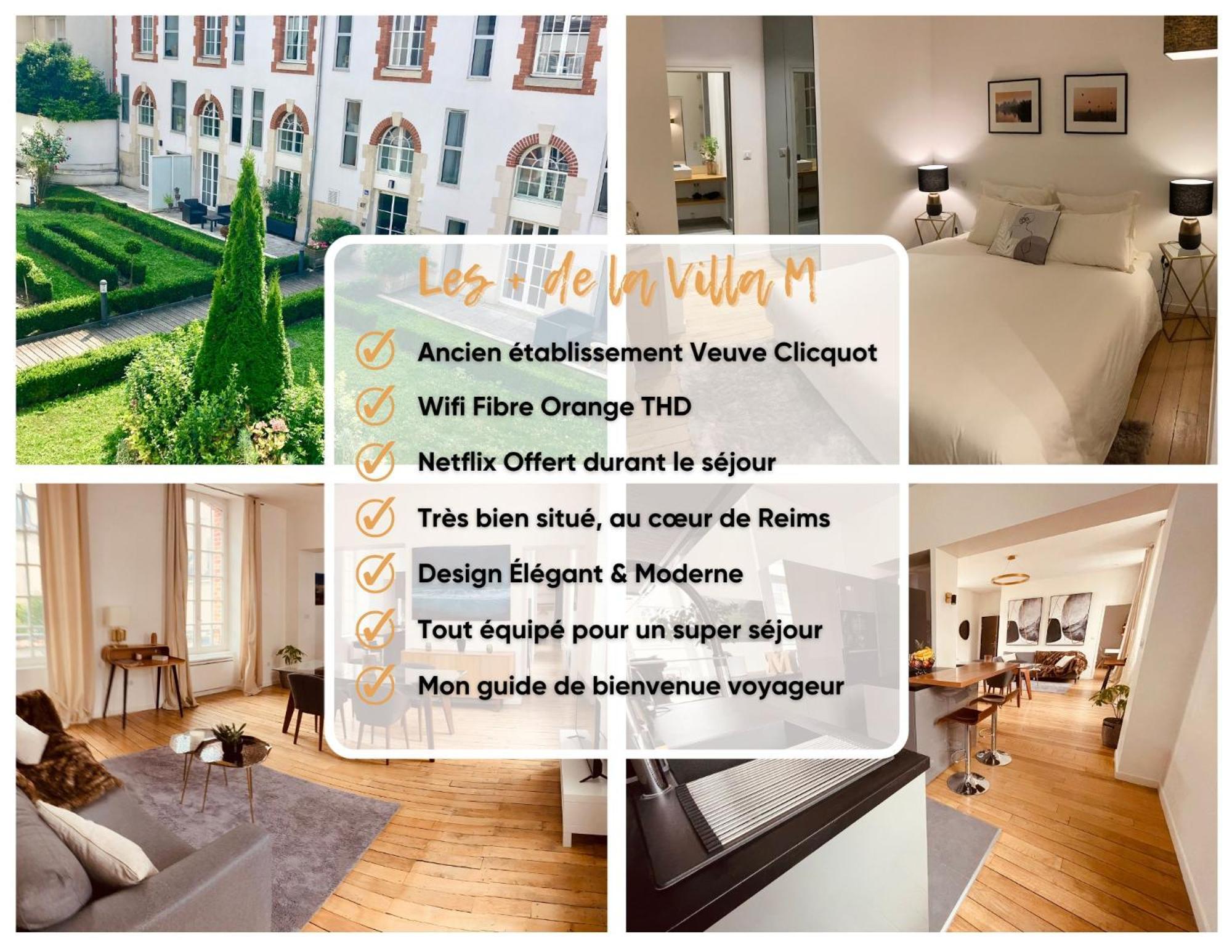So Guest- Luxueux Appartement, Ancienne Maison De Champagne Proche Cathedrale Реймс Екстериор снимка